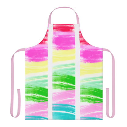 Aprons Watercolor Fun Stripes
