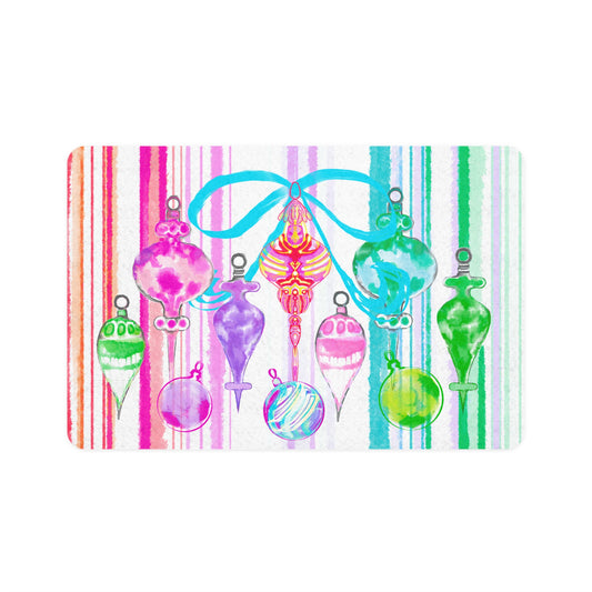 Pet Food Mat Merry Meal Time