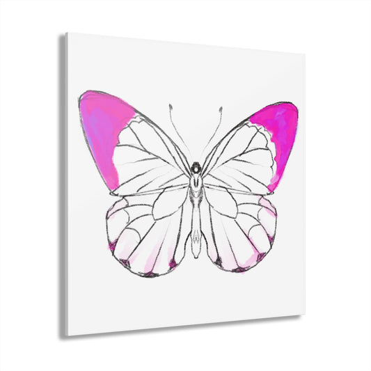 Chroma Acrylic Prints (French Cleat Hanging) Fuchsia