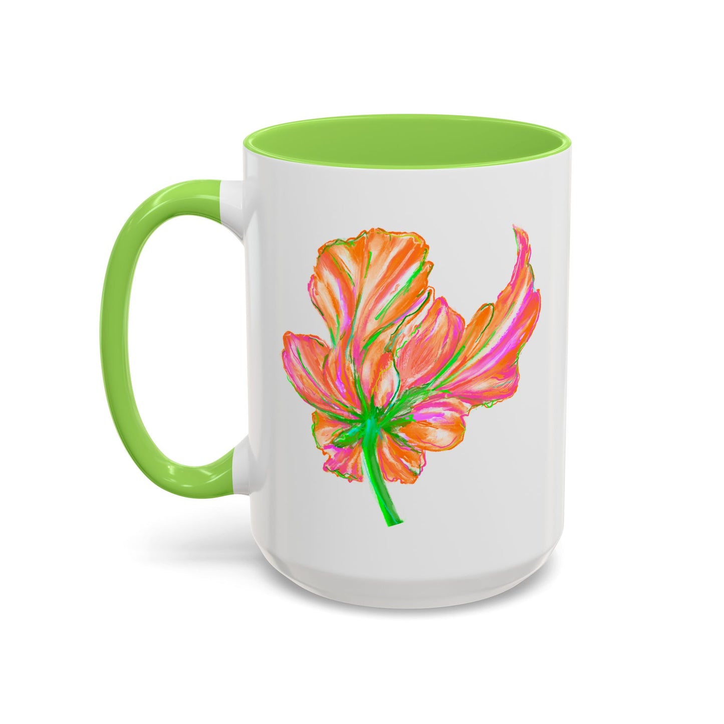 Vibrant Tulips Mugs