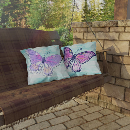 Outdoor Pillows Butterfly Flutter