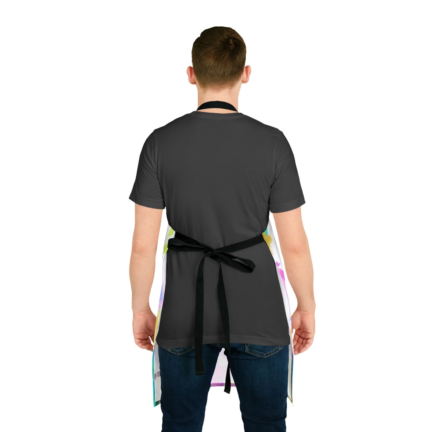 Zinnia Color Splash Apron