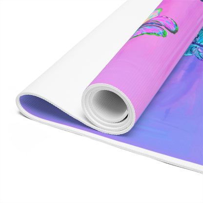 Foam Yoga Mats Butterfly & Color Blocks
