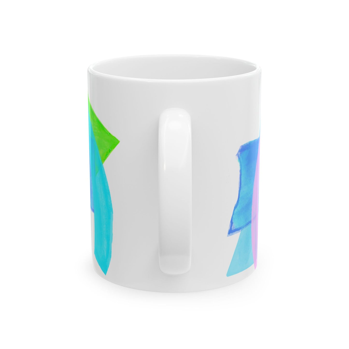Pattern Play Mug "Peace blooms in.."