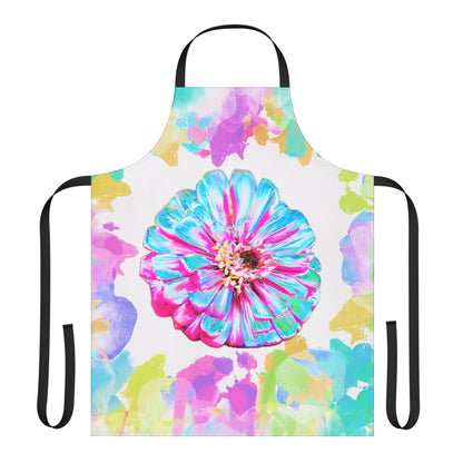 Zinnia Color Splash Apron