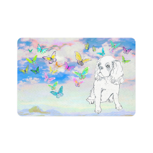 Dogi Butterfly Flutter Pet Food Mat Cocker Spaniel