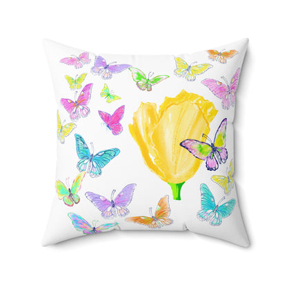 Pillows Dancing Tulips & Butterflies