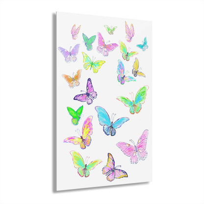 Blossom Glide Acrylic Prints A (French Cleat Hanging)