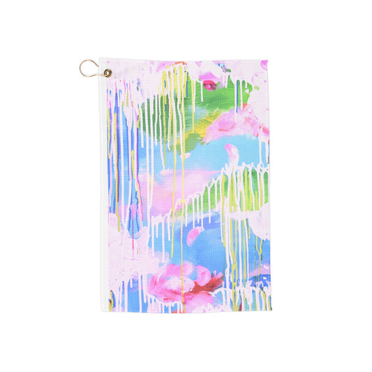 Golf Towels Color Drips