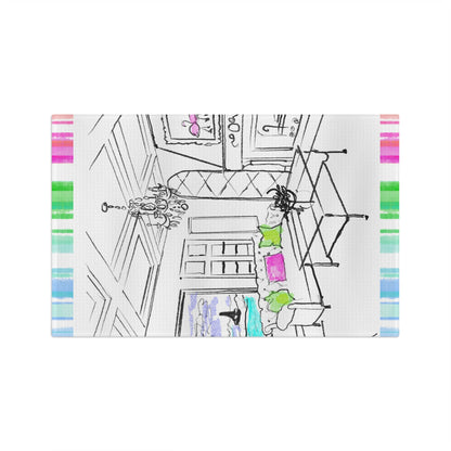 Dish Towels Microfiber Decor Illustration