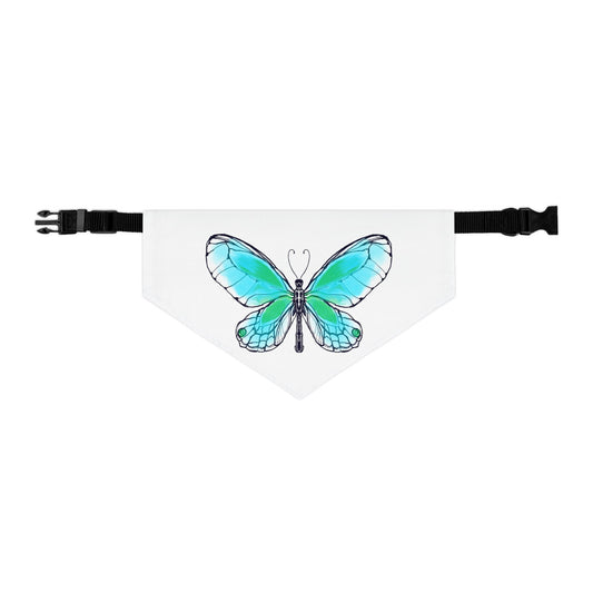 Pet Bandana Collar Colorful Flutter Charm