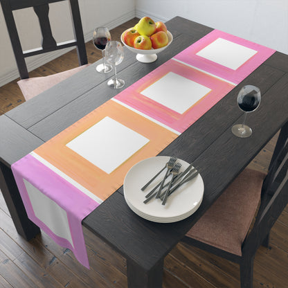 Table Runner Color Block (Cotton or Poly)