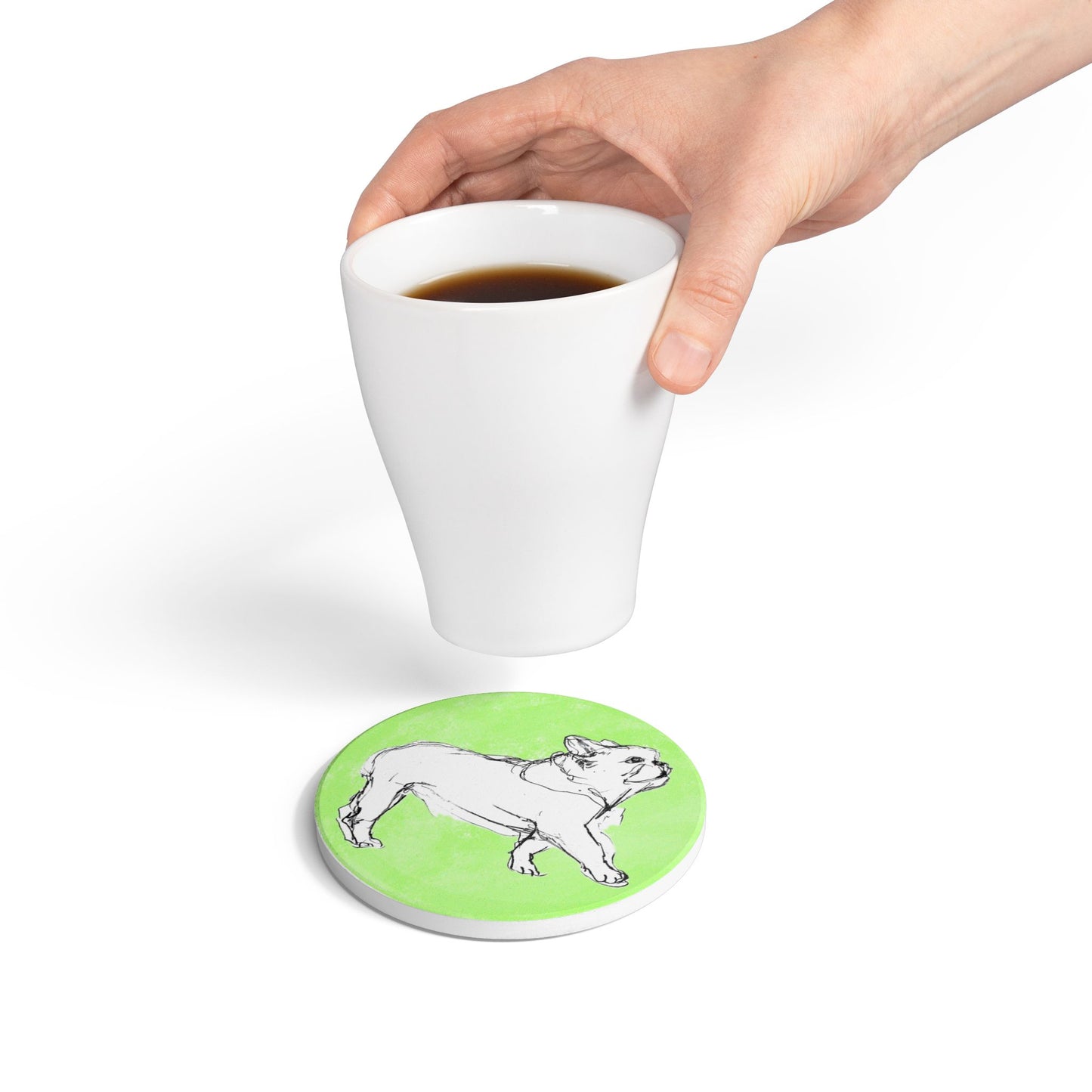 Dogi Fun Ceramic Coaster