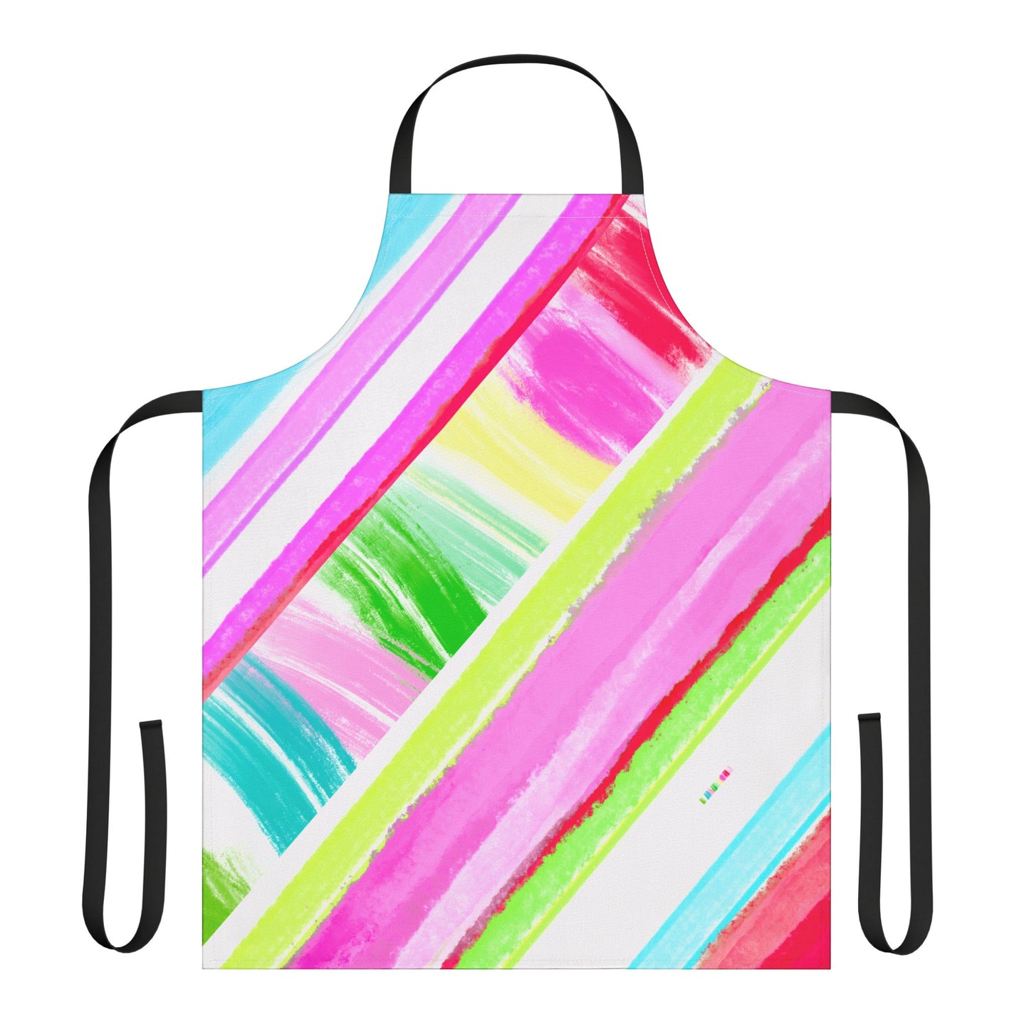 Aprons Watercolor Diagonal Stripes