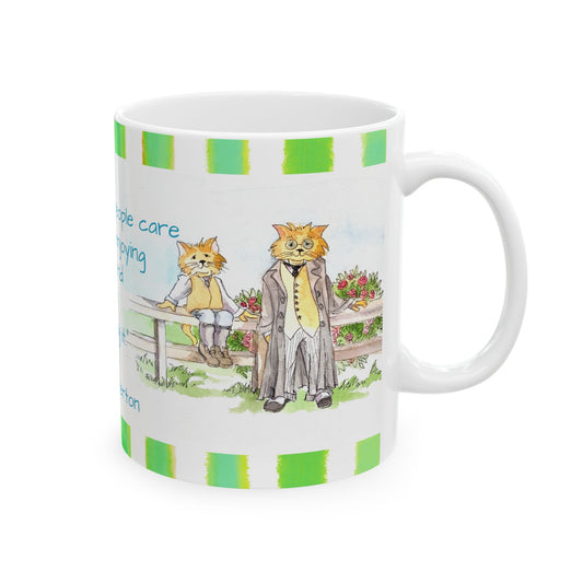 Kitty Fun Mug “The common people care…”