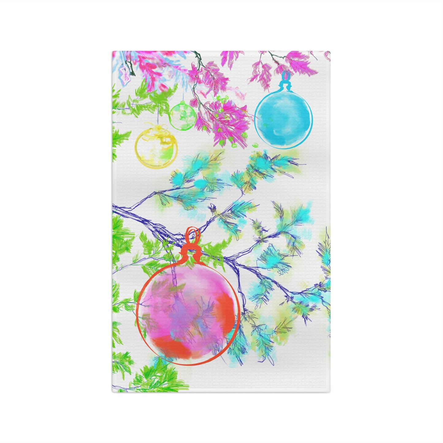 Dish Towels Microfiber Merry Branches