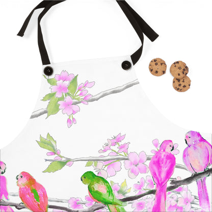 Cherry Chirp Apron