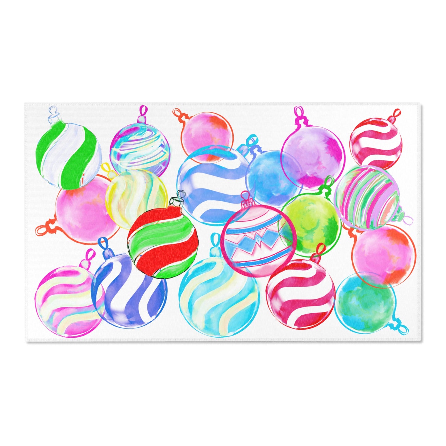 Indoor Area Rugs Dancing Ornaments
