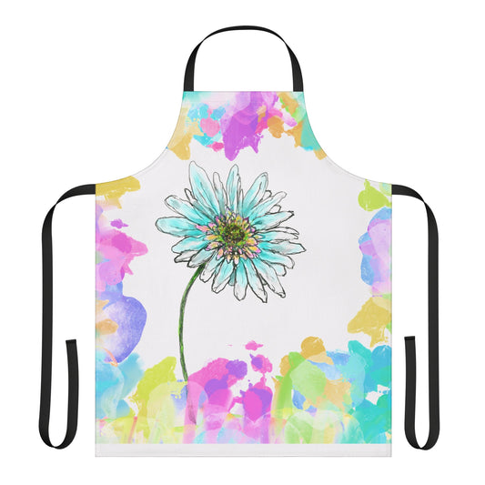 Zinnia Color Splash Apron