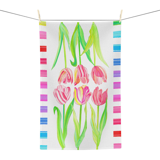 Dish Towels Microfiber Tulip Love