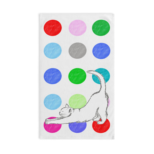 Kitty Fun Hand Towel Multi-Color