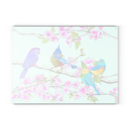 Glass Cutting Boards Cherry Chirp