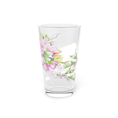 Jolly Birds Pint Glass, 16oz