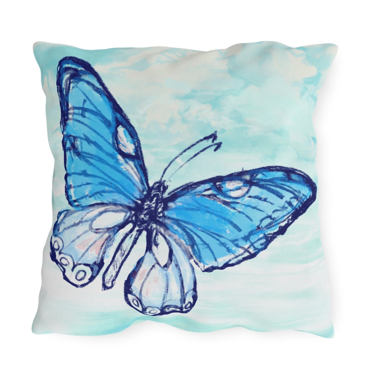 Outdoor Pillows Butterfly Flutter