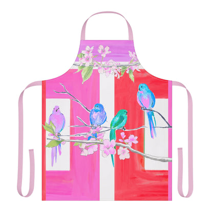 Blossoms & Birds Apron