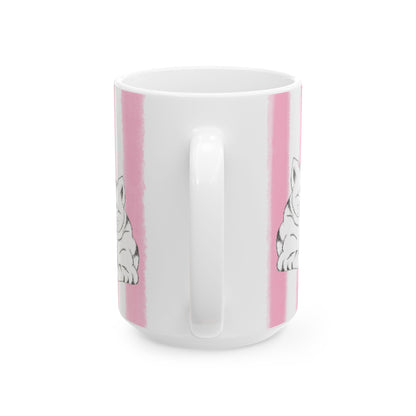 Kitty Fun with Pink Stripes