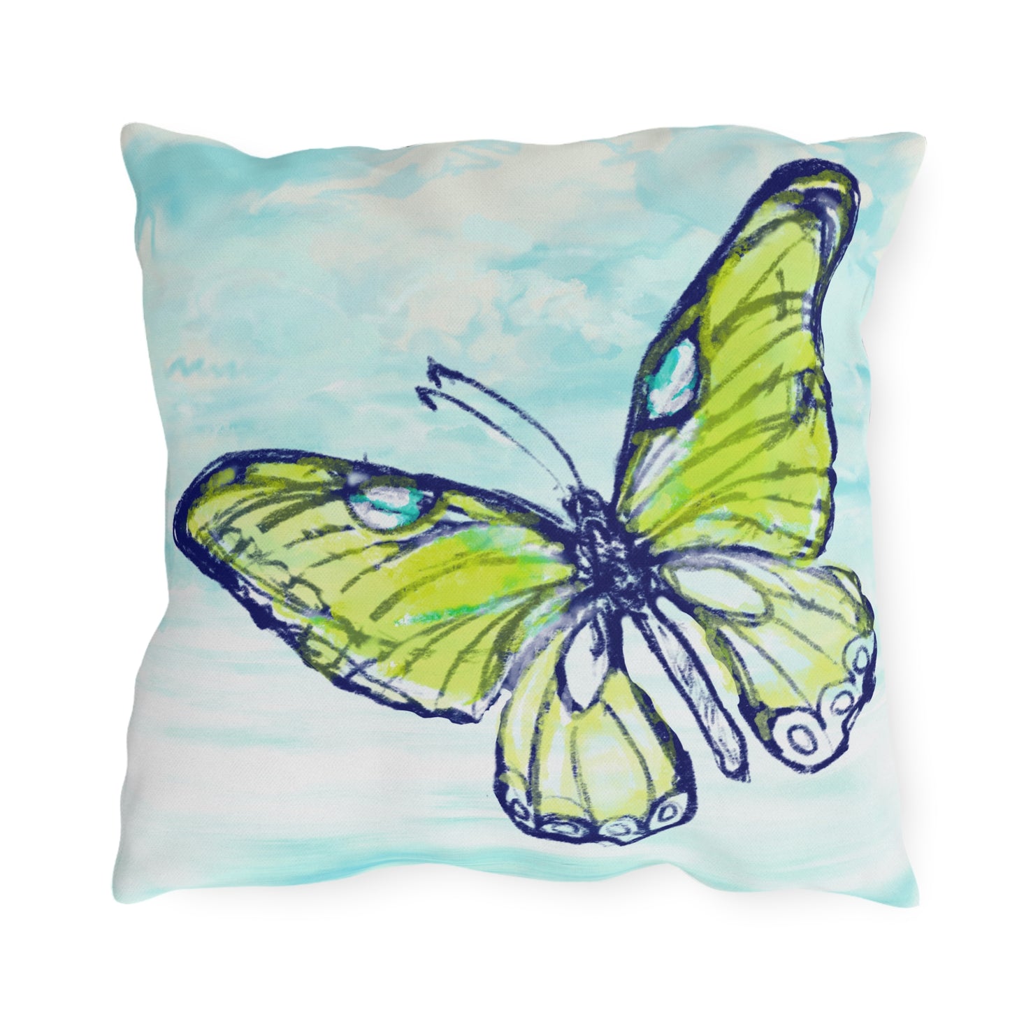 Outdoor Pillows Butterfly Flutter