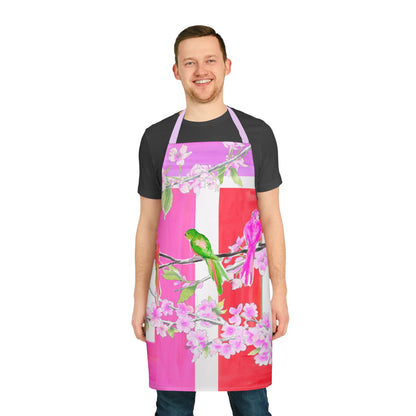Blossoms & Birds Apron