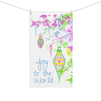 Hand Towels. Joy to the World