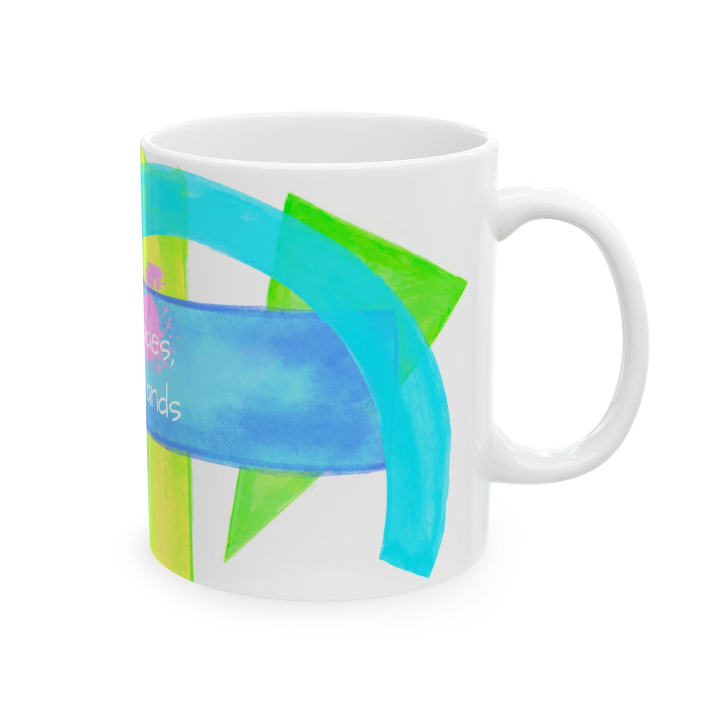 Pattern Play Mug "Time fades..."