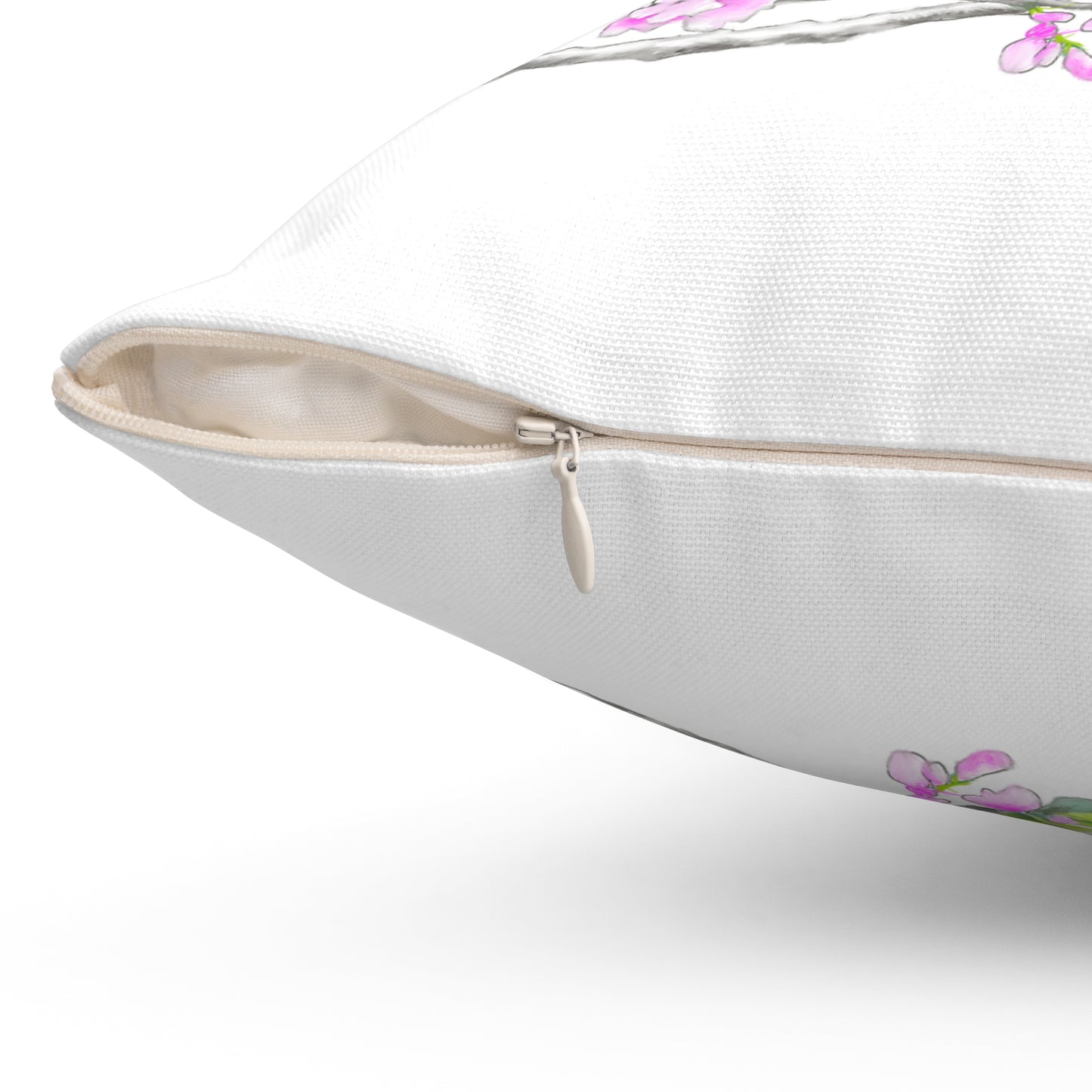 Jolly Birds Spun Polyester Square Pillow