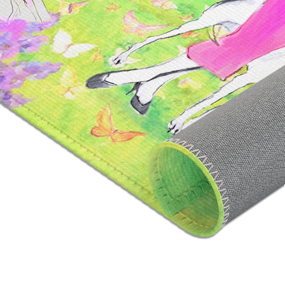 Indoor Rugs A Walk in the Garden