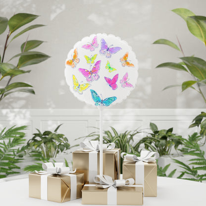 Celebrations Balloon Round 11"  Butterfly Celebation