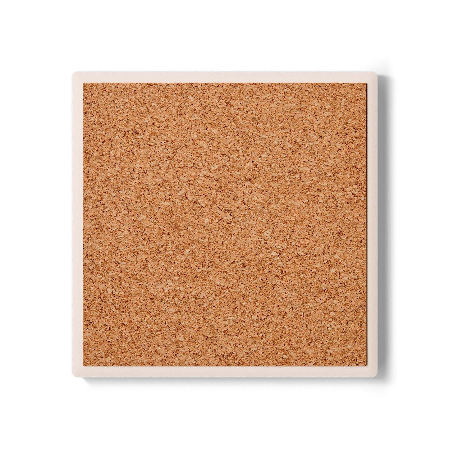 Zinnia Ceramic Coaster, Aqua