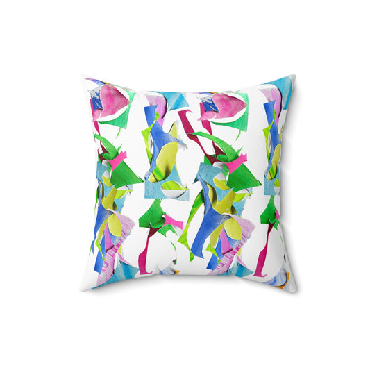 Pillow Spun Polyester Square Pillow Studio Scraps