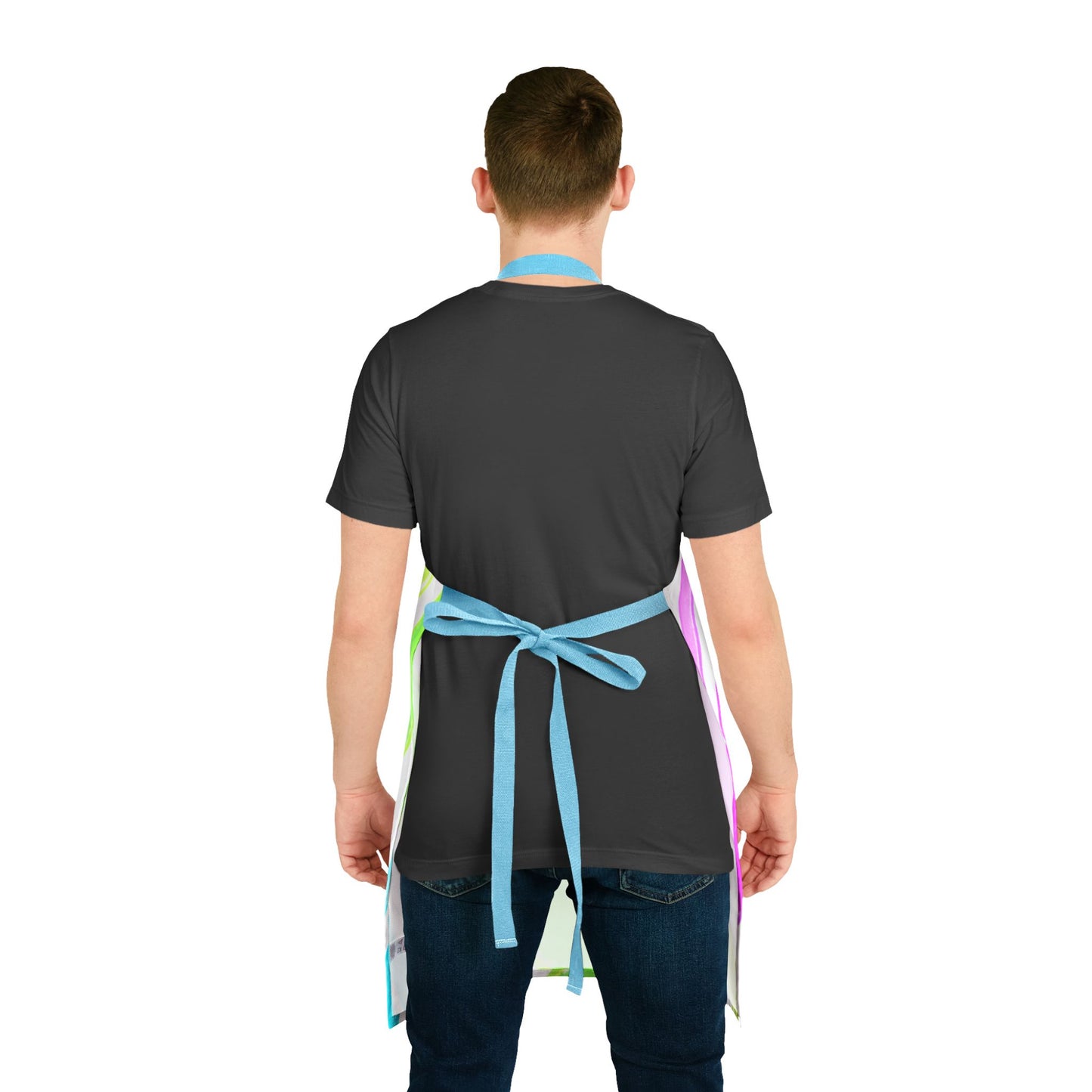 Aprons Watercolor Diagonal Stripes