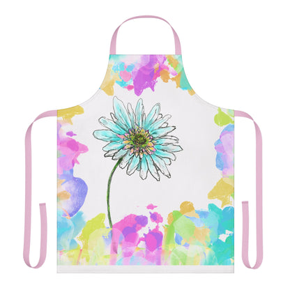 Zinnia Color Splash Apron
