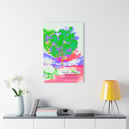 Joyful Landscape Acrylic Print "Natures harmony, reflects God's perfect peace" Jeremiah Burroughs