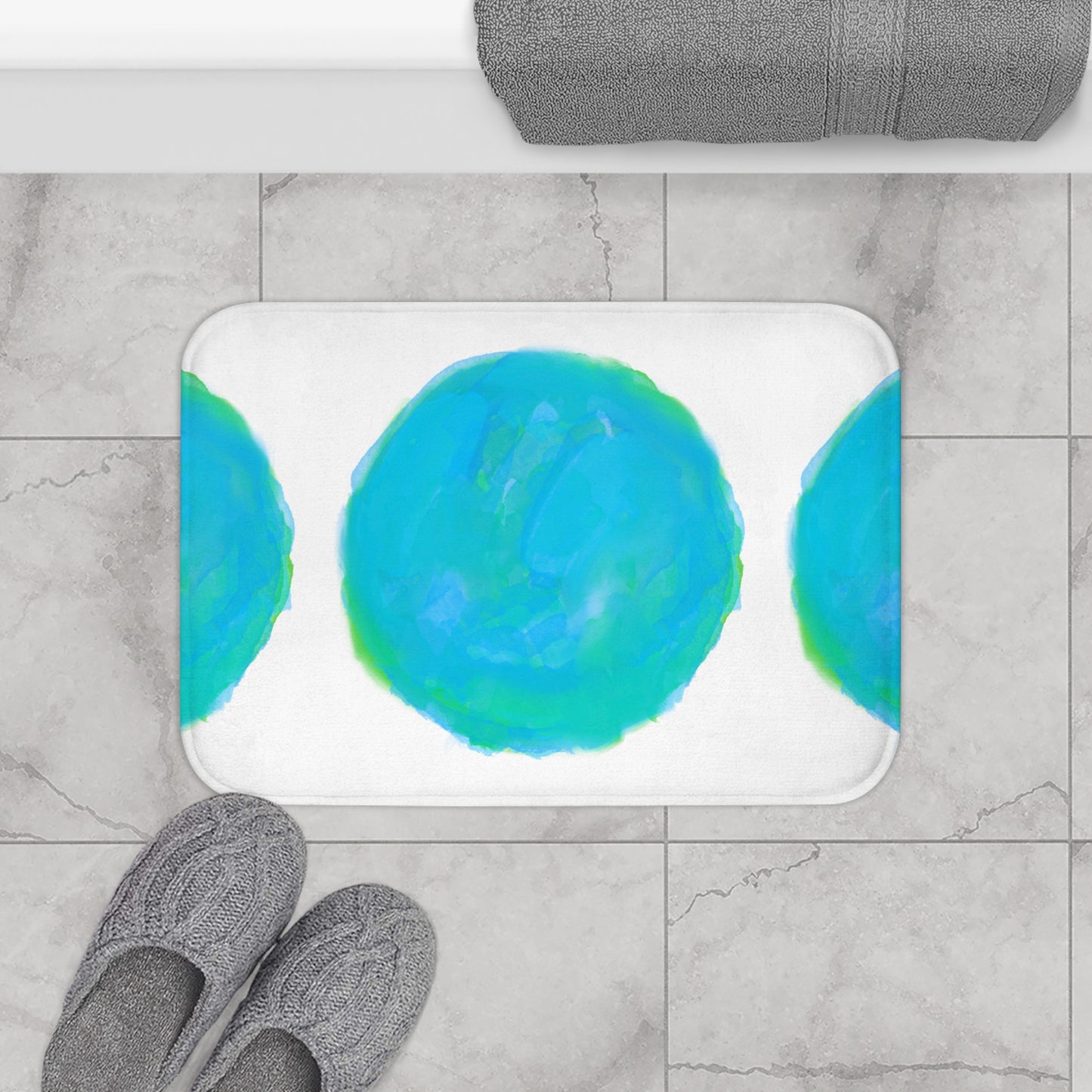 Polka dot Joy Bath Mat