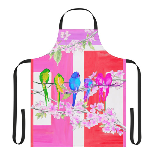 Blossoms & Birds Apron