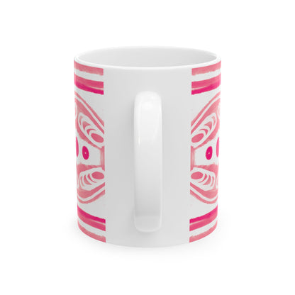 Pattern Play Mug Raspberry Red
