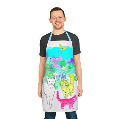 Colorful Cat Apron