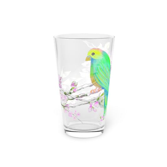 Jolly Birds Pint Glass, 16oz