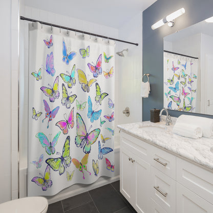 Jive Shower Curtain, Multi -color