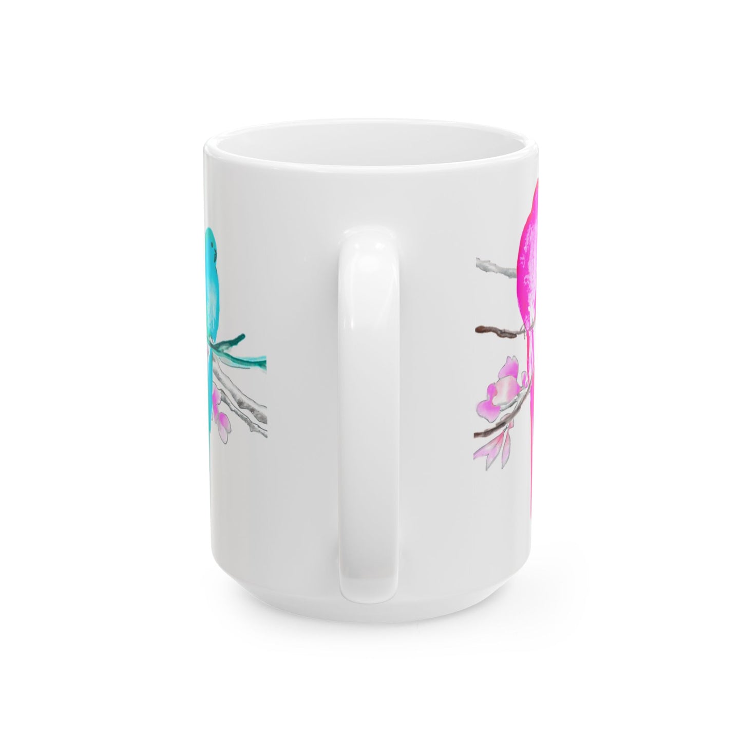 Blossoms & Birds Ceramic Mugs