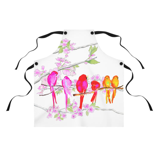 Cherry Chirp Apron
